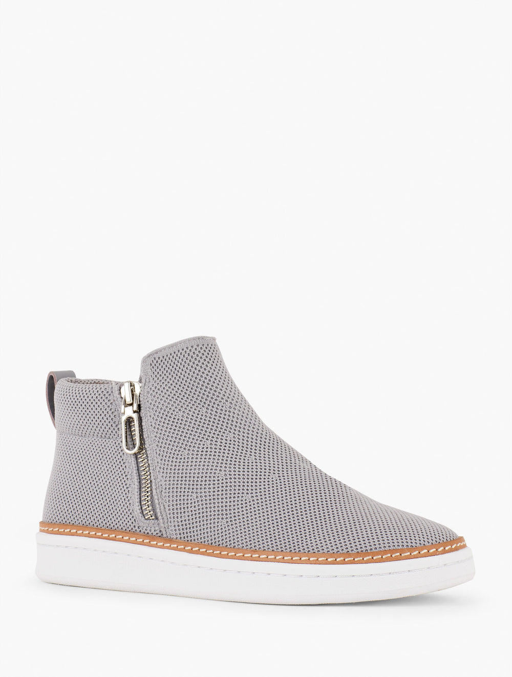 GREY SKY|INDIGO BLUE BRITTANY KNIT ANKLE BOOTIE | Talbots sale
