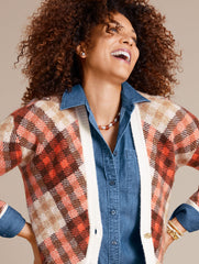 INDIGO NIGHT WASH BOYFRIEND SHIRT - DENIM | Talbots for sale
