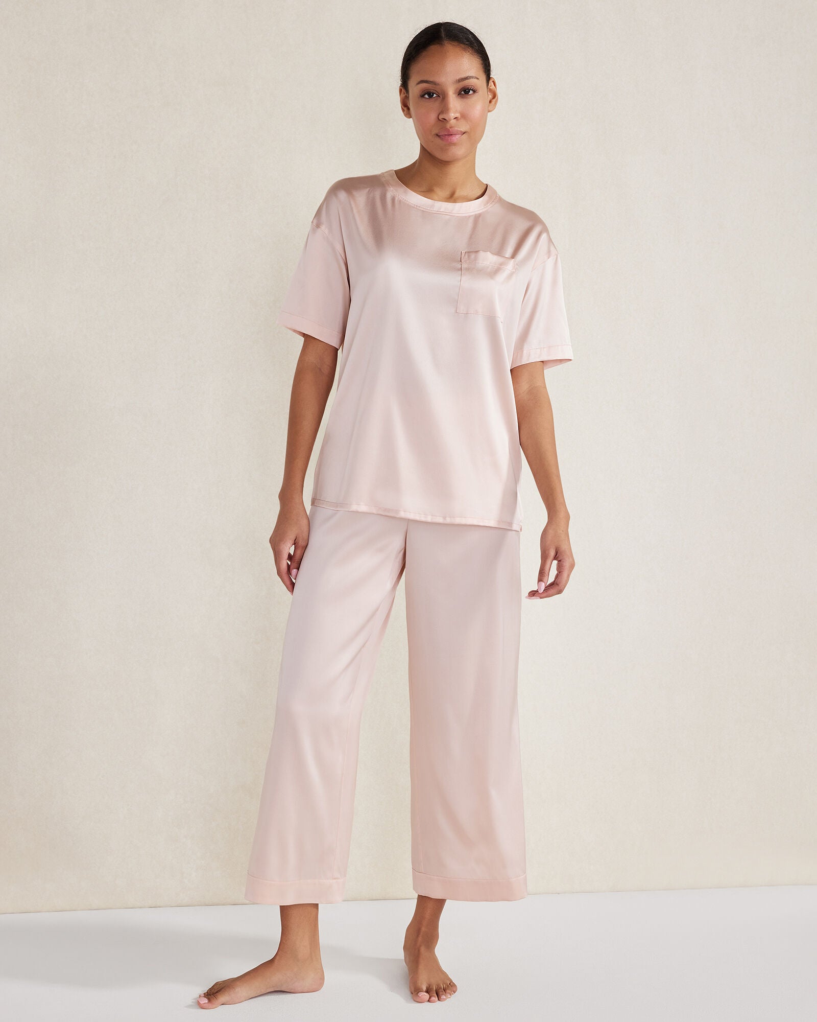 BLACK|BLACKCURRANT|BURGUNDY BERRY|FULL MOON|IVORY|NAVY|SEA|SEPIA ROSE WASHABLE SILK SLEEP PANTS | Talbots outlet