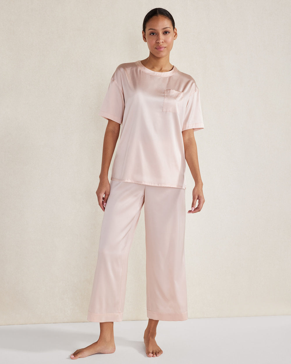 BLACK|BLACKCURRANT|BURGUNDY BERRY|FULL MOON|IVORY|NAVY|SEA|SEPIA ROSE WASHABLE SILK SLEEP PANTS | Talbots outlet