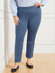 DENIM HEATHER TALBOTS MONTAUK PANTS - DENIM HEATHER | Talbots discount