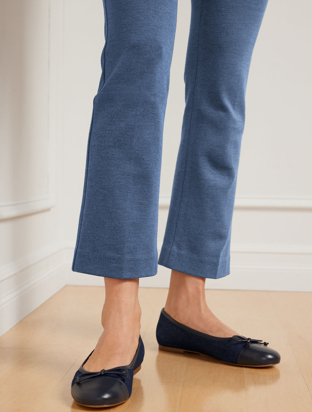 DENIM HEATHER TALBOTS MONTAUK PANTS - DENIM HEATHER | Talbots discount