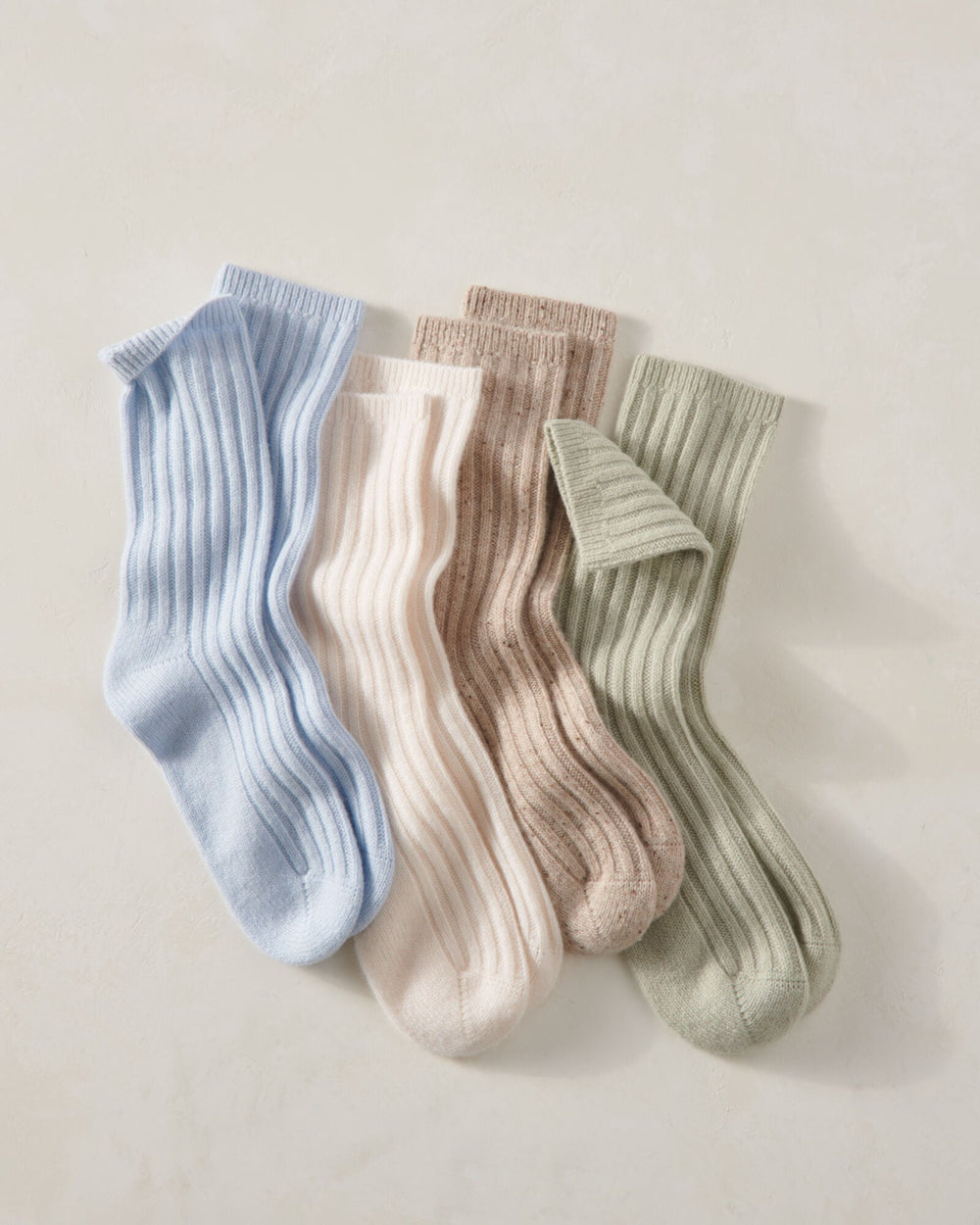 WILLOW CASHMERE BLEND RIBBED SOCKS | Talbots online