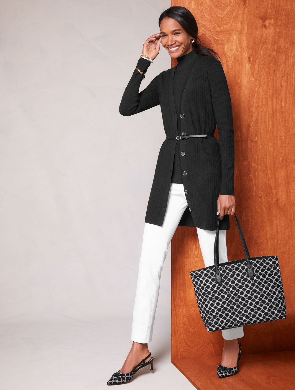 BLACK|HAVANA TAN|INDIGO BLUE SLIM LEATHER BELT | Talbots on sale