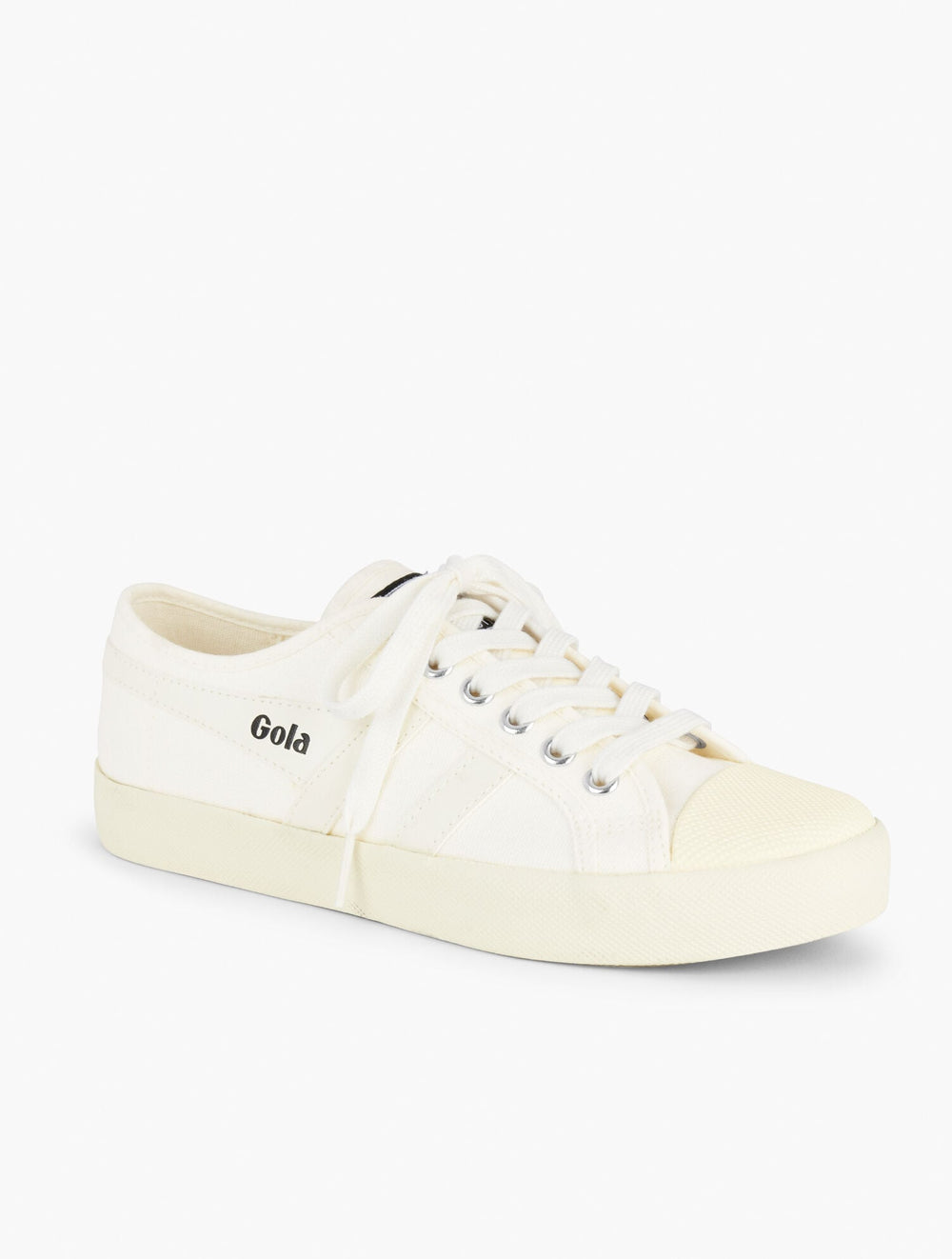 OFF WHITE/GOLD|OFF WHITE/GREEN GOLA® COASTER SNEAKERS | Talbots near me