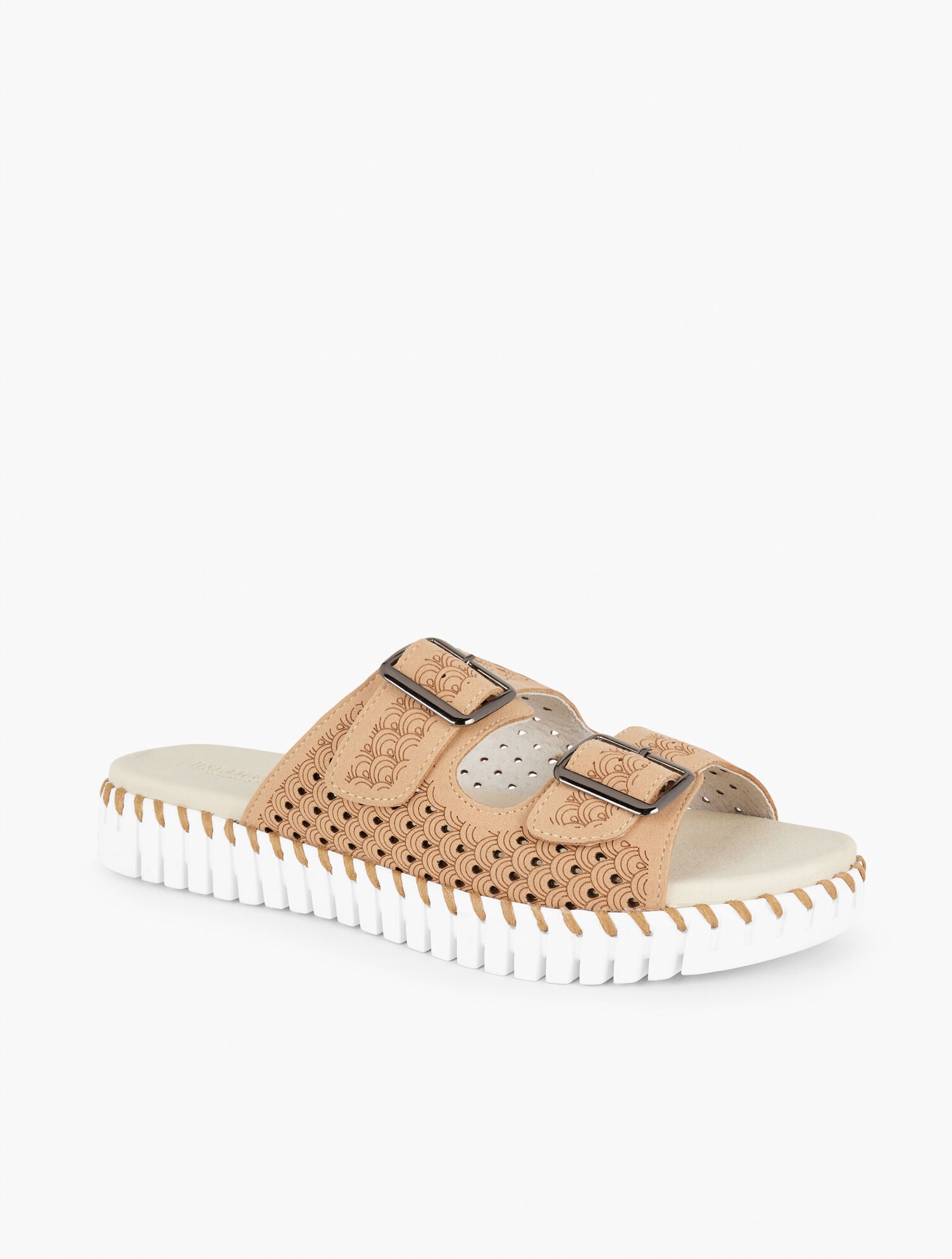 DARK INDIGO|LATTE|LIGHT REGATTA ILSE JACOBSEN TULIP DOUBLE STRAP SANDALS | Talbots online