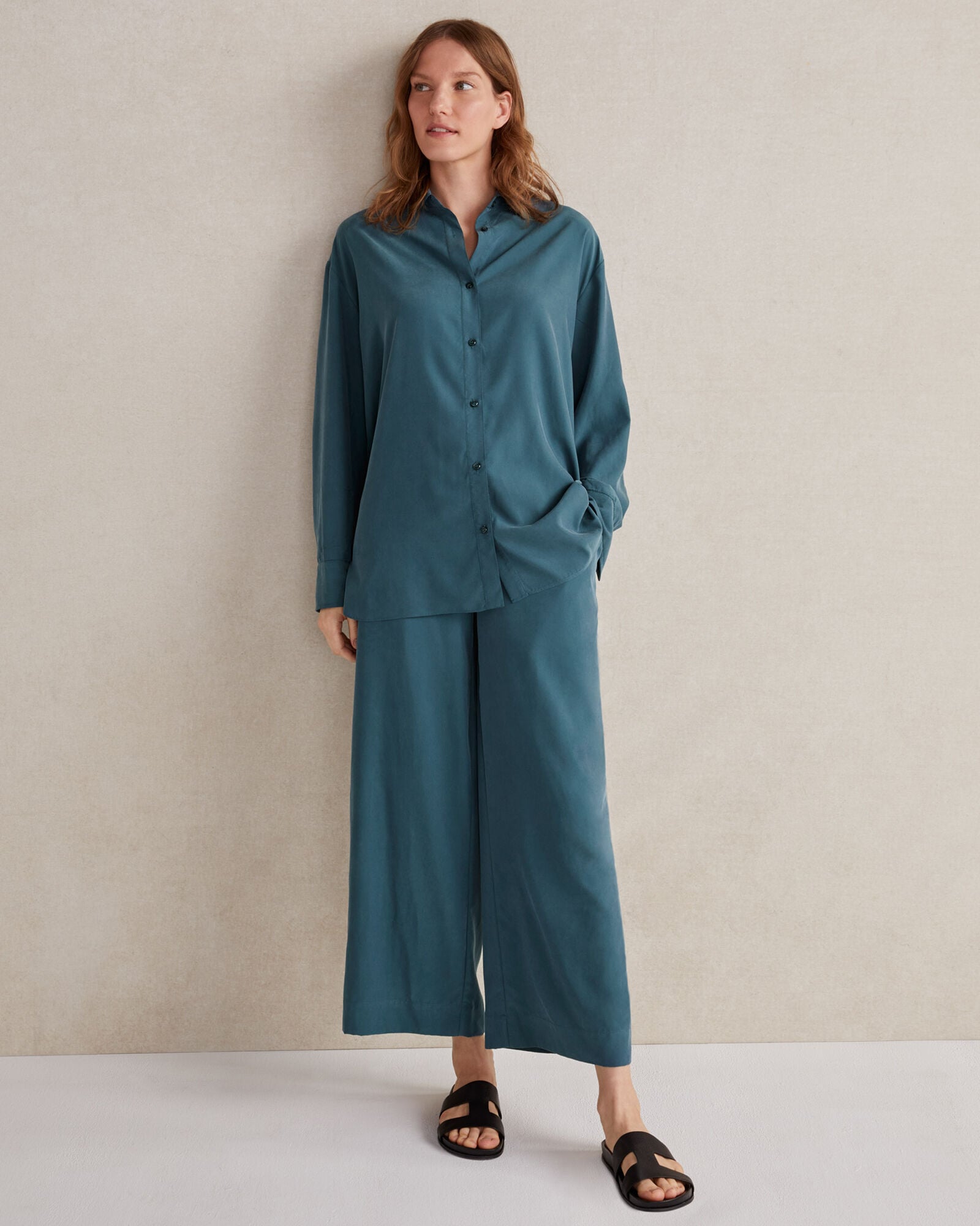 STARGAZER MODAL OVERSIZED SHIRT | Talbots sale