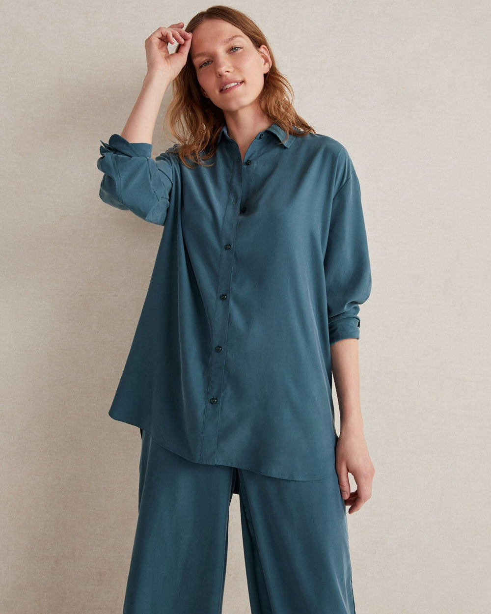 STARGAZER MODAL OVERSIZED SHIRT | Talbots sale