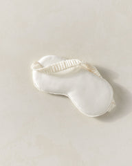 BLACKENED PEARL|BLOOM|IVORY|NAVY|PORCINI|SIENNA WASHABLE SILK EYE MASK | Talbots US