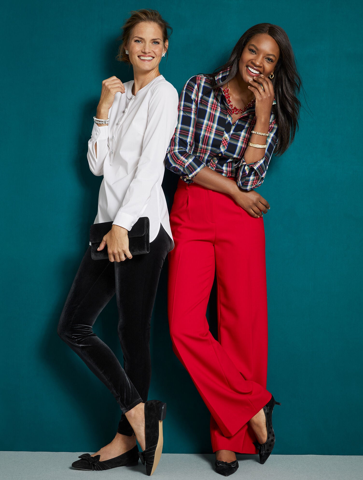 RICH BURGUNDY VELVET LEGGINGS | Talbots on sale