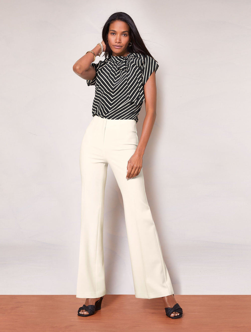 BLUE TALBOTS PROVIDENCE PANTS | Talbots on sale