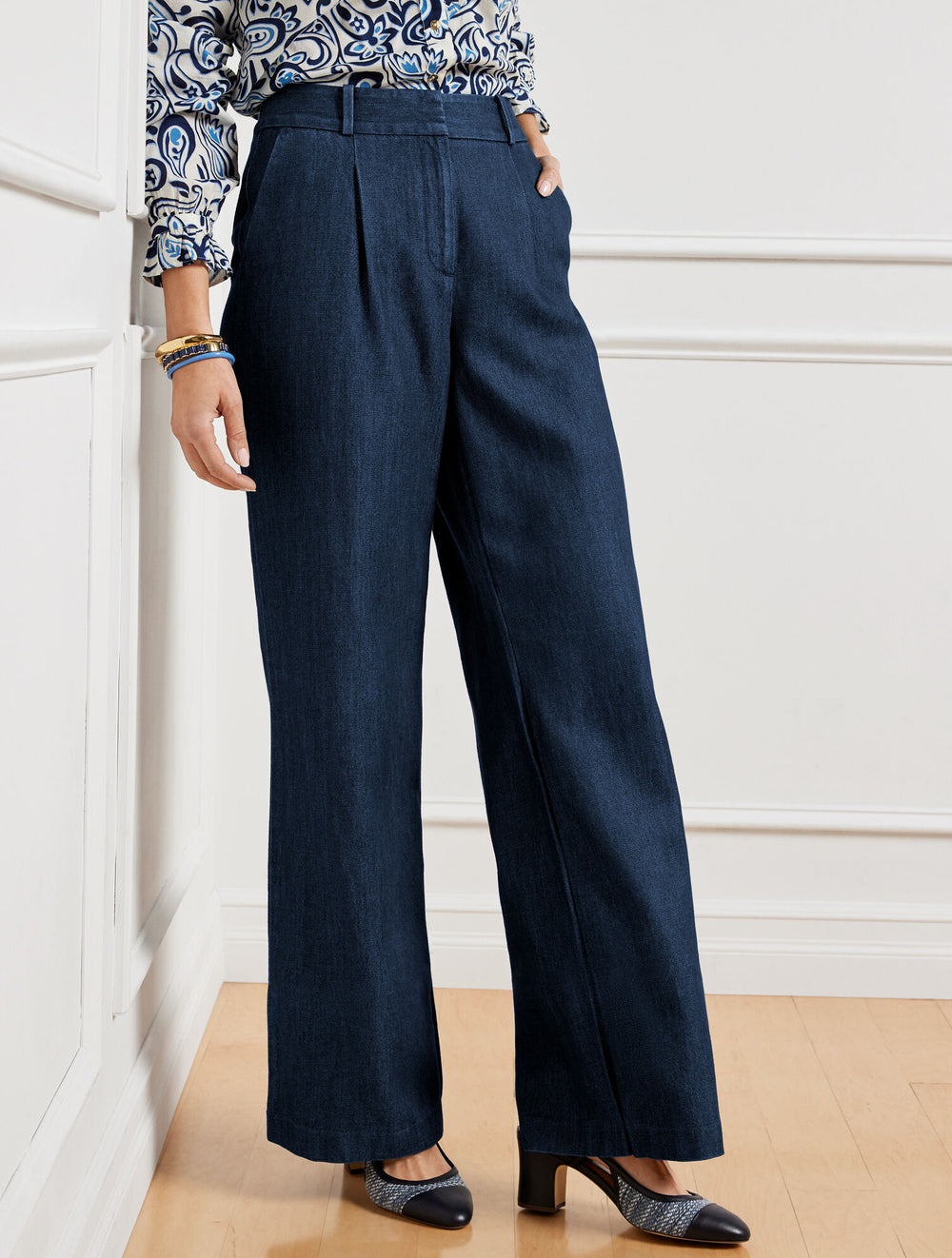 DARK BLUE TALBOTS WESTON PANTS | Talbots outlet