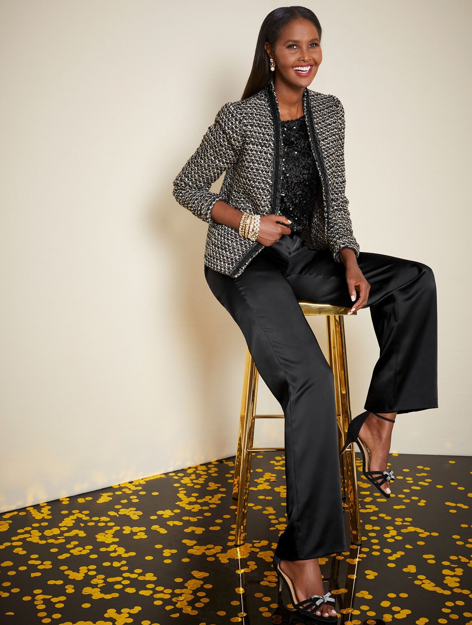 BLACK ERICA SUEDE ANKLE STRAP SANDALS | Talbots online