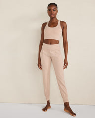 COLORADO CLAY HTHR|DARK WISTERIA HEATHER|SHIITAKE HEATHER BALANCE HEATHER JOGGERS | Talbots for sale