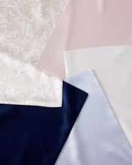 ARCTIC ICE|FAWN|IVORY|LIGHT STONE|SEPIA ROSE|TRUE NAVY|BLUSH PINK WASHABLE SILK PILLOWCASE | Talbots US