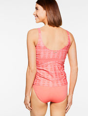 SUGAR CORAL MULTI CABANA LIFE® TANKINI - MAJORCA TILE | Talbots on sale
