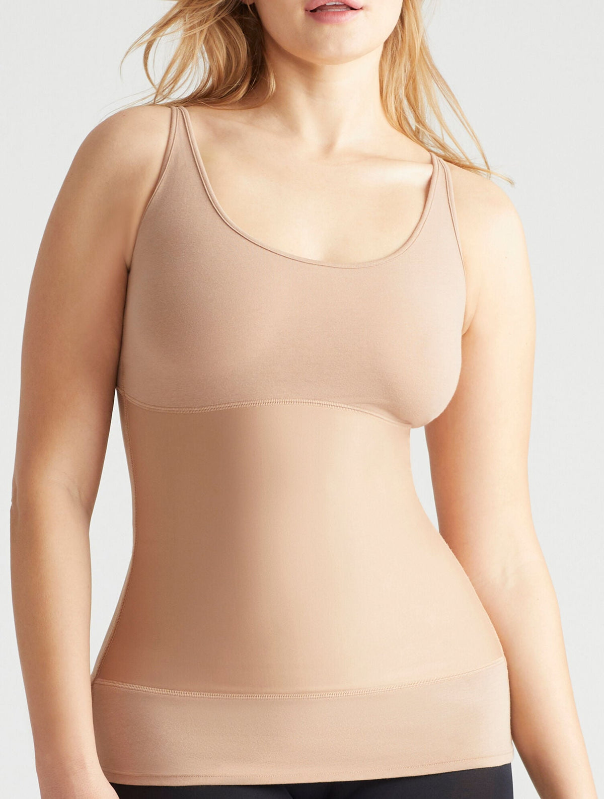 ALMOND YUMMIE® ALICE 3-PANEL TANK | Talbots sale