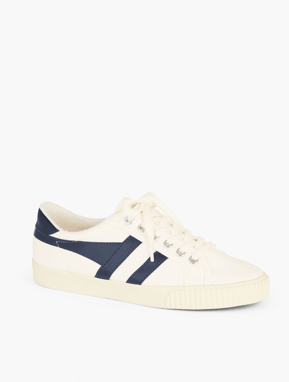 OFF WHITE/NAVY GOLA® MARK COX TENNIS SNEAKERS | Talbots on sale