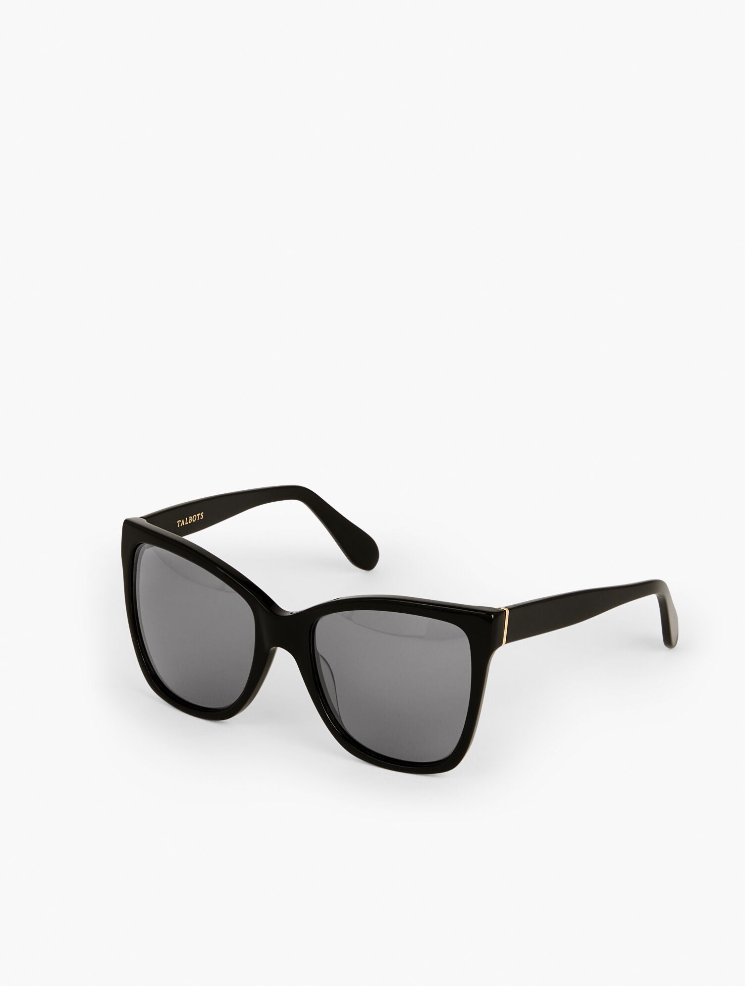 BLACK BRIDGET CAT'S-EYE SUNGLASSES | Talbots online