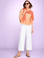 WHITE POPLIN SHORT SHIRT | Talbots near me