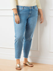 FLORES WASH SLIM ANKLE JEANS - FLORES WASH | Talbots sale