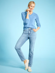 CAROLINA WASH STRAIGHT LEG JEANS - CAROLINA WASH | Talbots near me