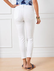 SEAFOAM GREEN JEGGING CROPS - SOLIDS | Talbots near me