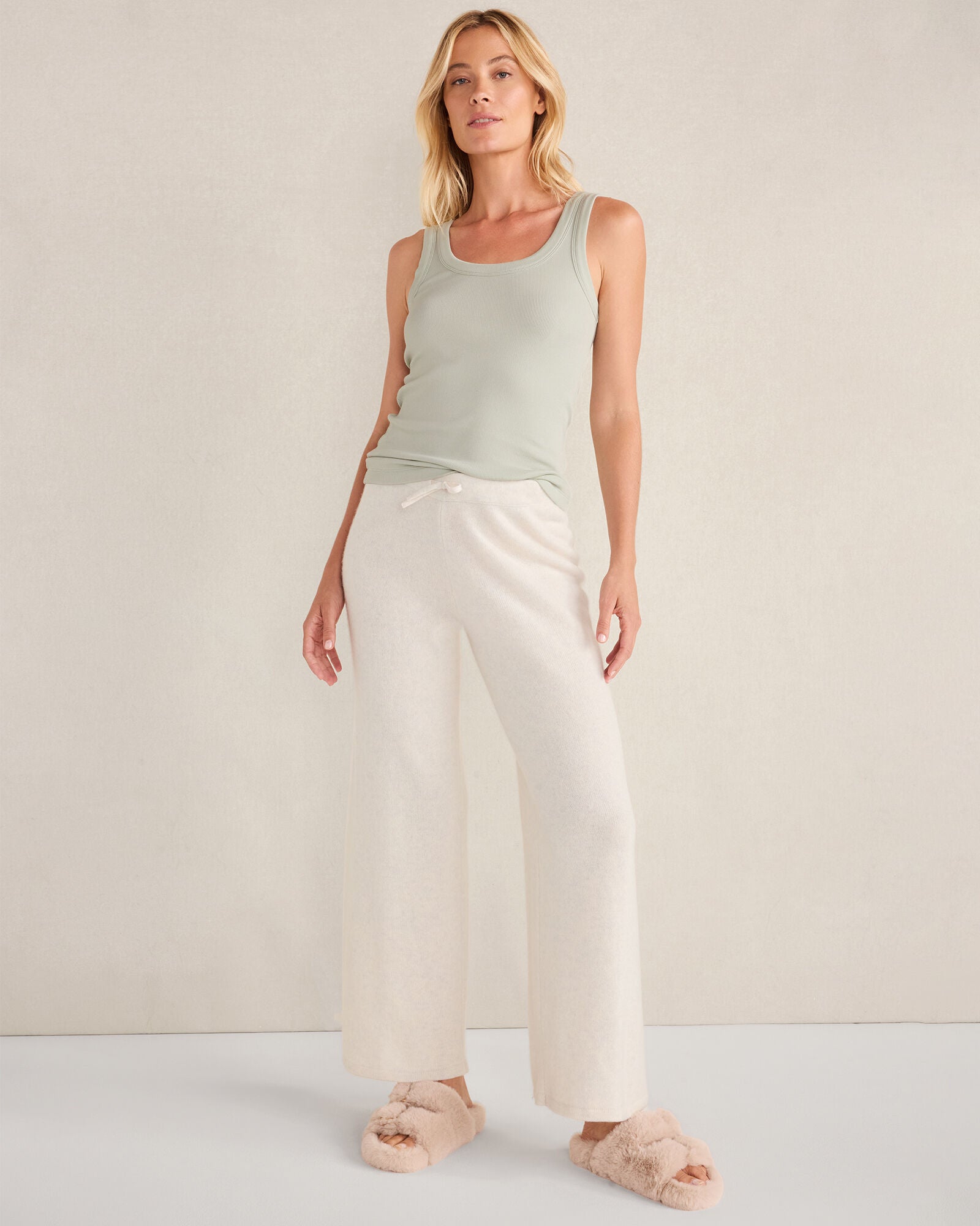 BLACK|FAWN HEATHER|IVORY|MIDNIGHT|PEWTER HEATHER BROS|SEPIA ROSE|TAUPE HEATHER|TWILIGHT|VETIVER|WHITE|GLACIER FROST|LILAC MAUVE|NIGHTENGALE|SALTY GREEN|STREAM|TULE FOG HTHR ORGANIC COTTON SCOOP NECK TANK | Talbots on sale