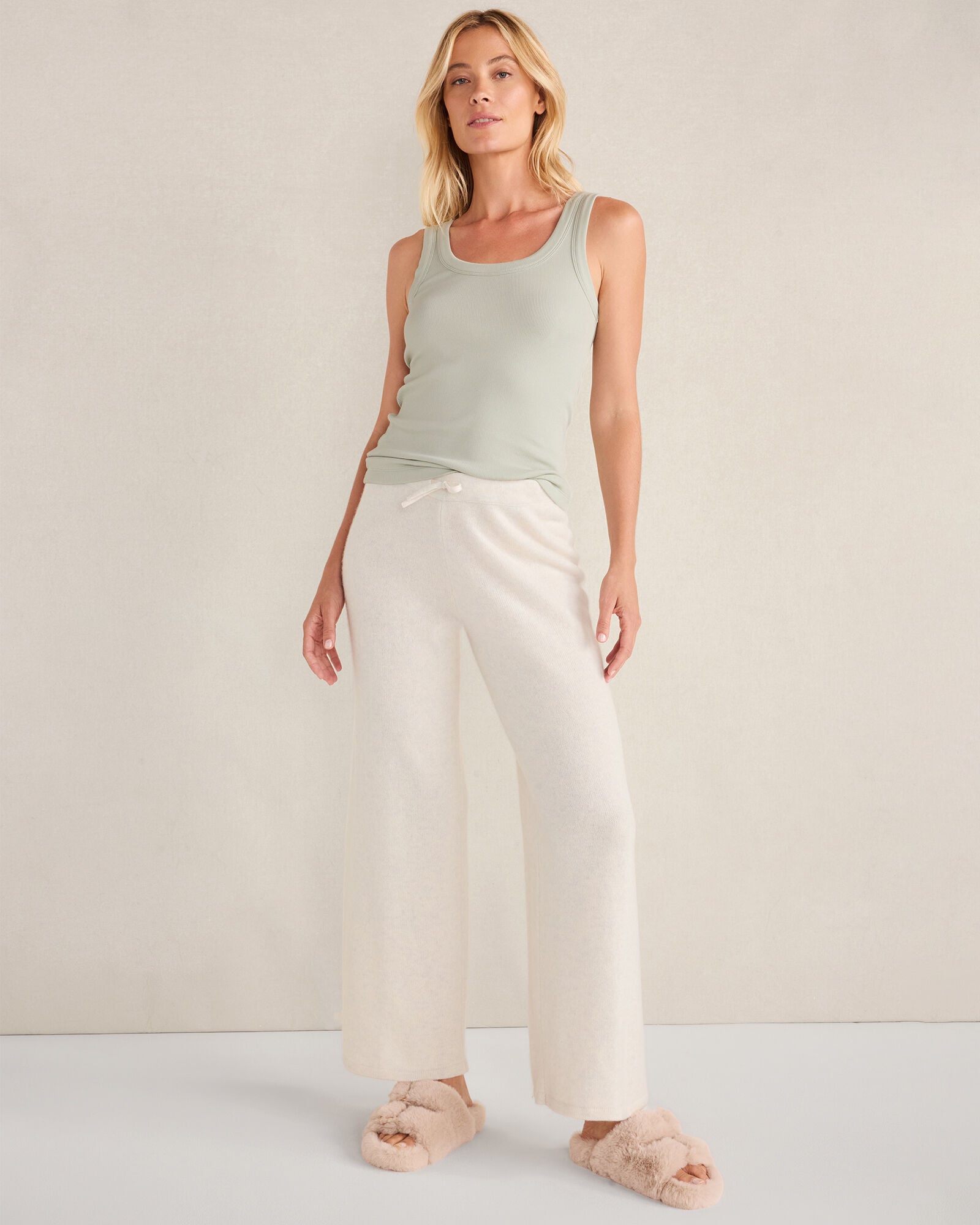 BLACK|FAWN HEATHER|IVORY|MIDNIGHT|PEWTER HEATHER BROS|SEPIA ROSE|TAUPE HEATHER|TWILIGHT|VETIVER|WHITE|GLACIER FROST|LILAC MAUVE|NIGHTENGALE|SALTY GREEN|STREAM ORGANIC COTTON SCOOP NECK TANK | Talbots outlet