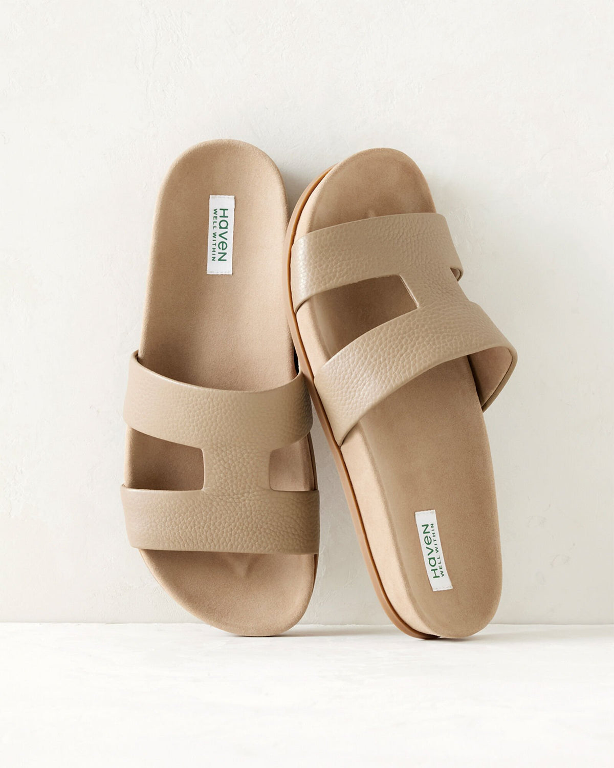 FAWN PEBBLED CUTOUT SLIDES | Talbots US