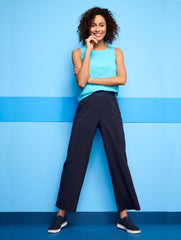 BURGUNDY BERRY LIGHTWEIGHT WOVEN STRETCH UTILITY PANTS | Talbots online