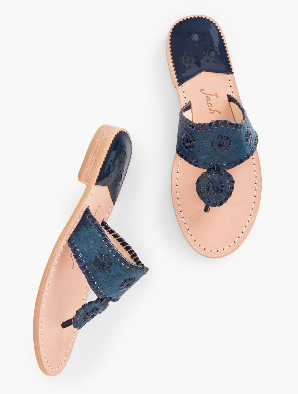 JACK ROGERS® JACKS CORK SANDALS | Talbots on sale