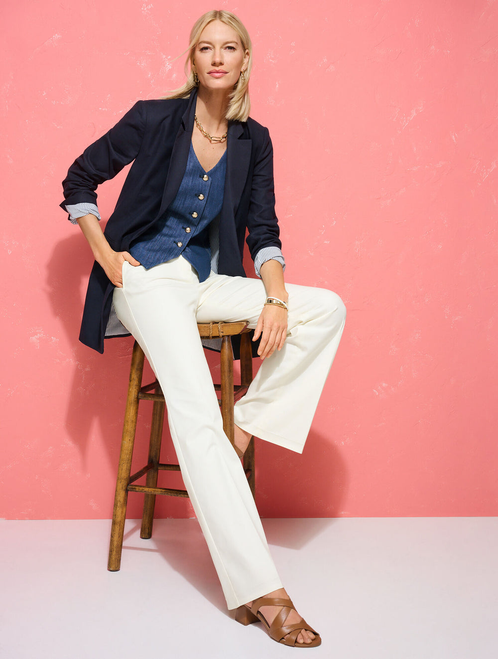 RED PEPPER RELAXED 90S BLAZER | Talbots US