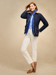 GOLDEN MAIZE QUILTED BARN JACKET | Talbots for sale