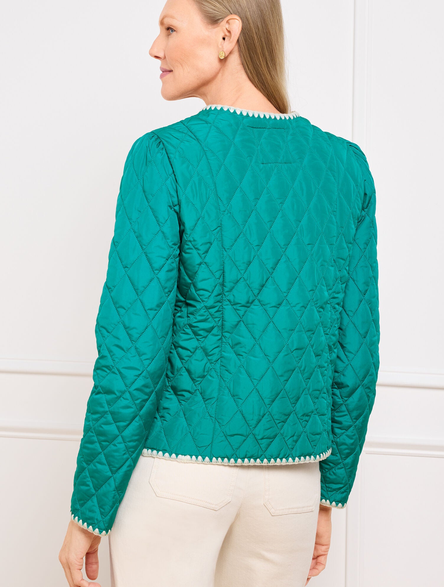 FANFARE QUILTED JACKET | Talbots near me