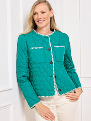 FANFARE QUILTED JACKET | Talbots near me