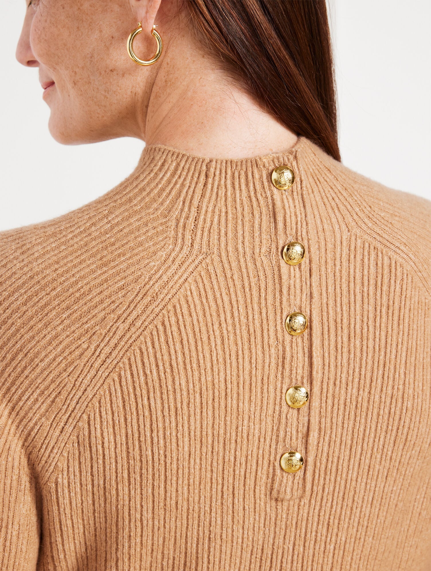TOASTED COCONUT MOCKNECK SWEATER DRESS | Talbots near me