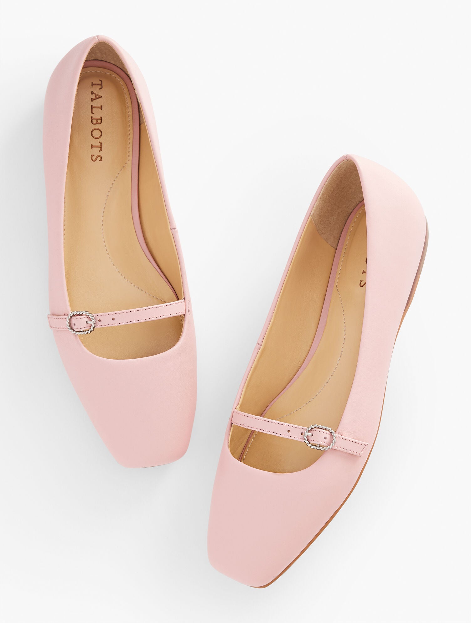 INDIGO BLUE|SPRING LILAC|WARM BLUSH SLOAN MARY JANE NAPPA FLATS | Talbots online