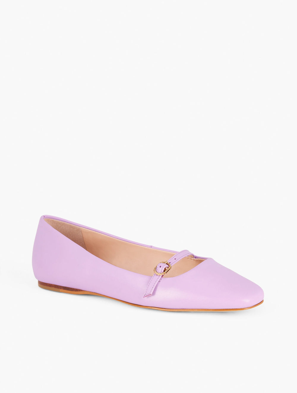 INDIGO BLUE|SPRING LILAC|WARM BLUSH SLOAN MARY JANE NAPPA FLATS | Talbots online