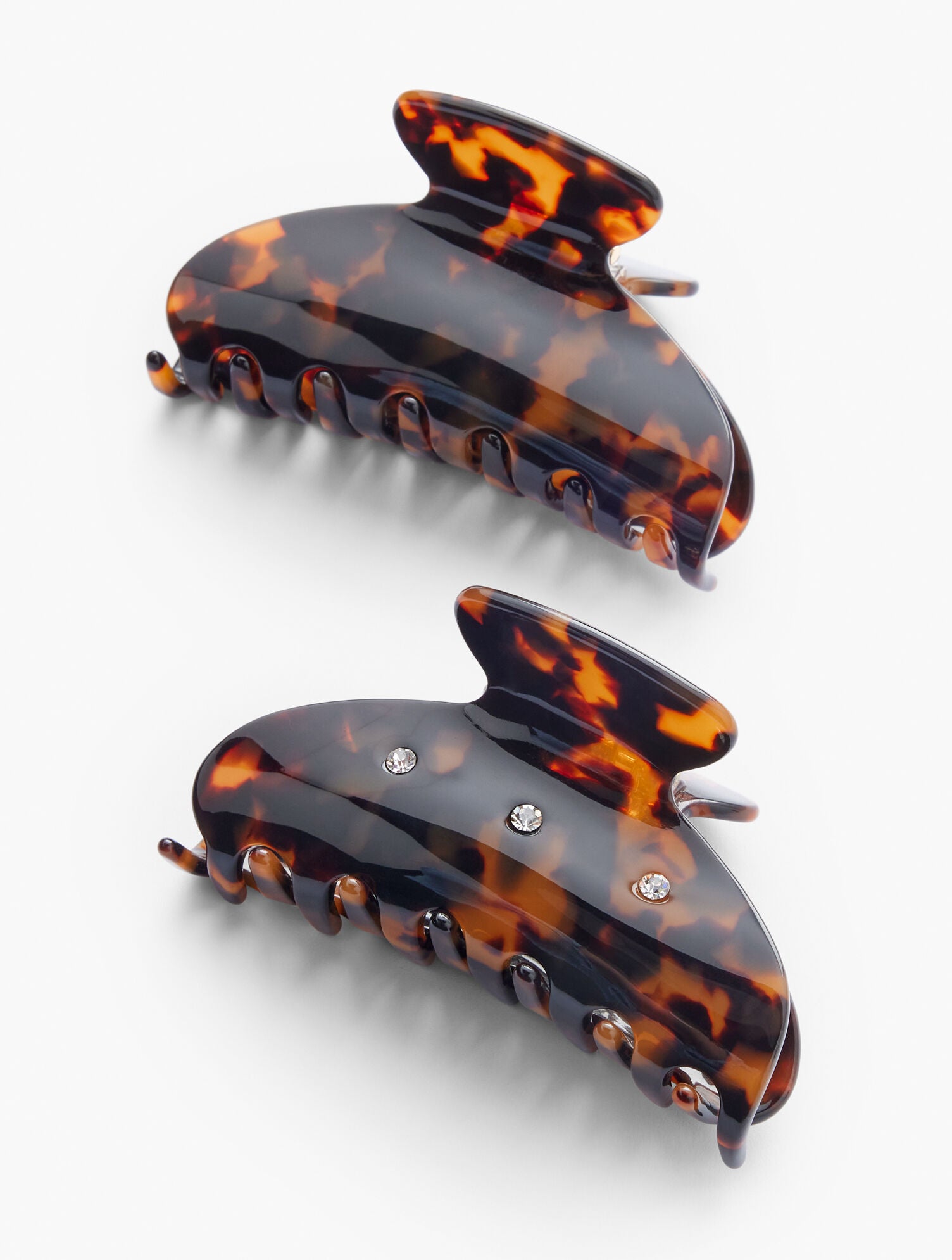 CARAMEL TORT TORTOISESHELL HAIR CLIP SET | Talbots sale