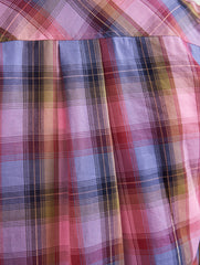 MOONLITE MAUVE MULTI METALLIC MODERN CLASSIC SHIRT - ENCHANTED PLAID | Talbots sale