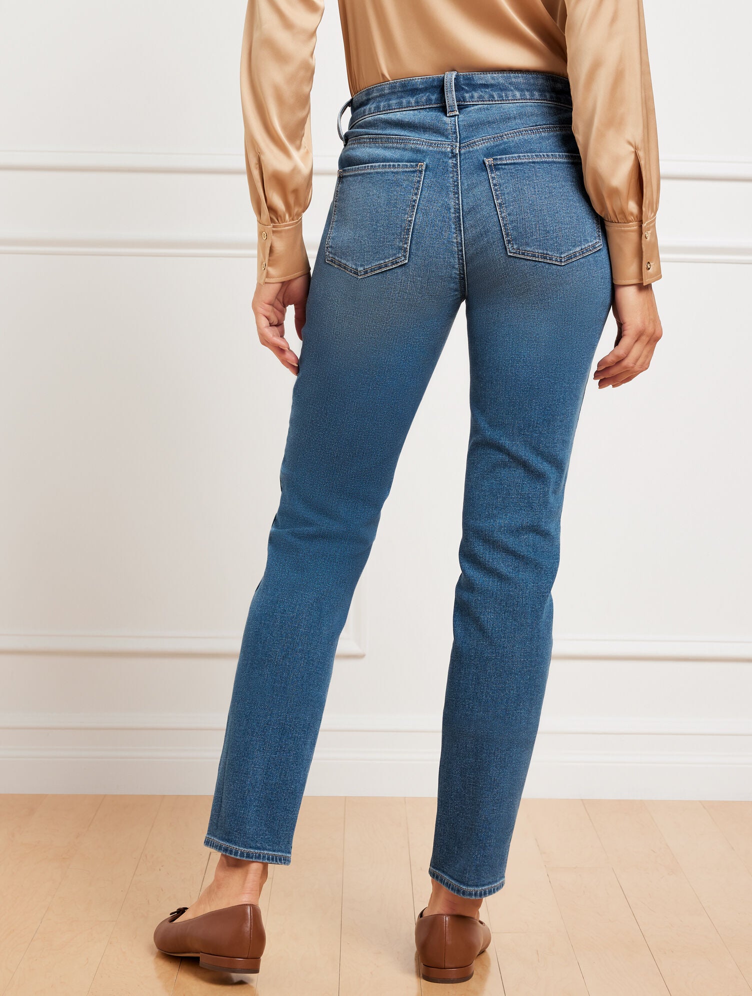 CULVER WASH SLIM ANKLE JEANS - CULVER WASH | Talbots for sale