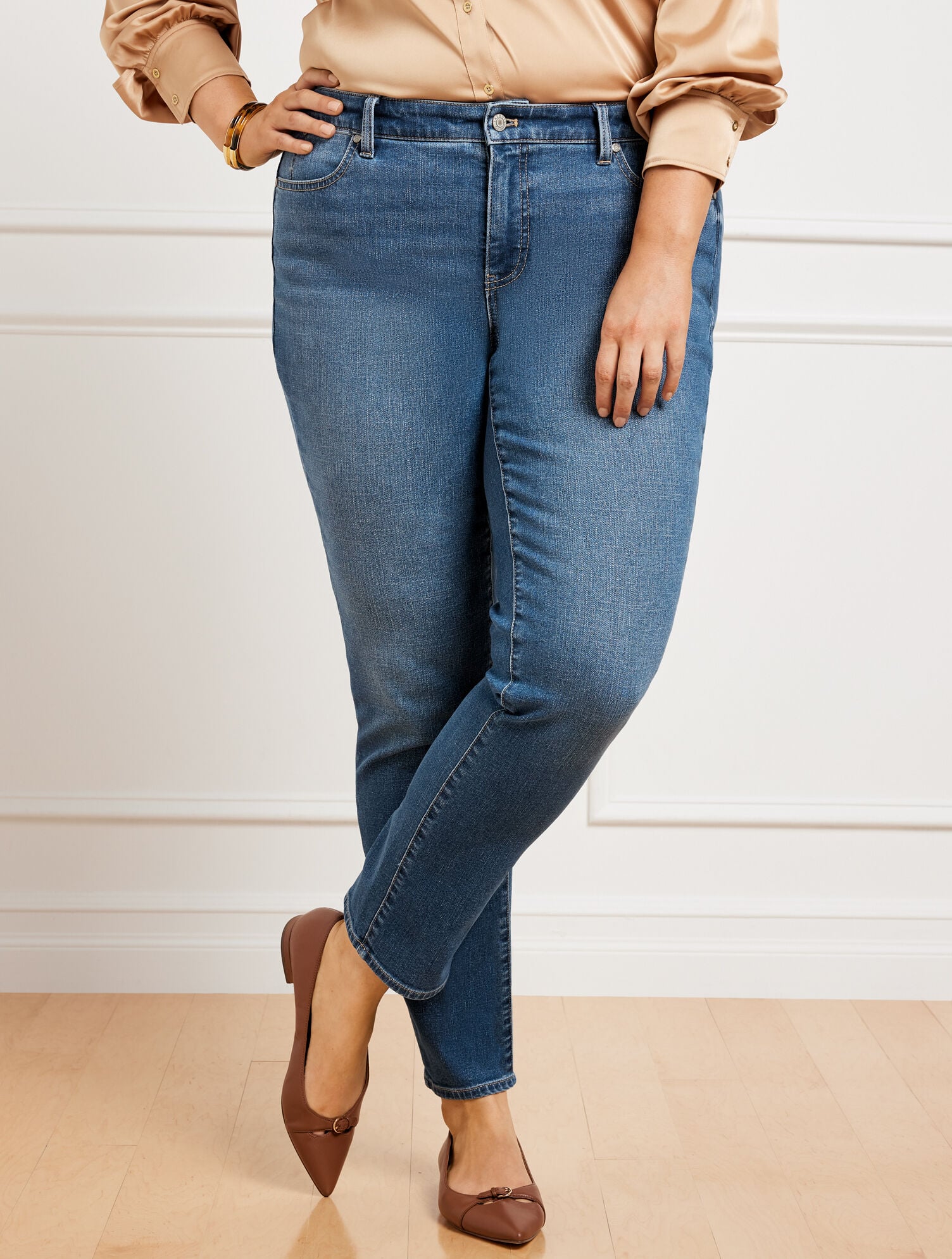 CULVER WASH SLIM ANKLE JEANS - CULVER WASH | Talbots for sale