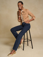 MICHELE WASH HIGH WAIST RELAXED JEANS - MICHELE WASH | Talbots on sale