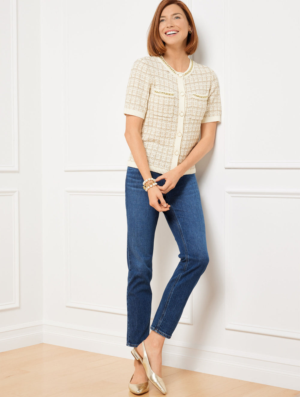 BETTINA WASH SLIM STRAIGHT ANKLE JEANS - BETTINA WASH | Talbots discount