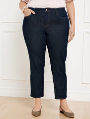 REGINA WASH SLIM STRAIGHT ANKLE JEANS - REGINA WASH | Talbots online
