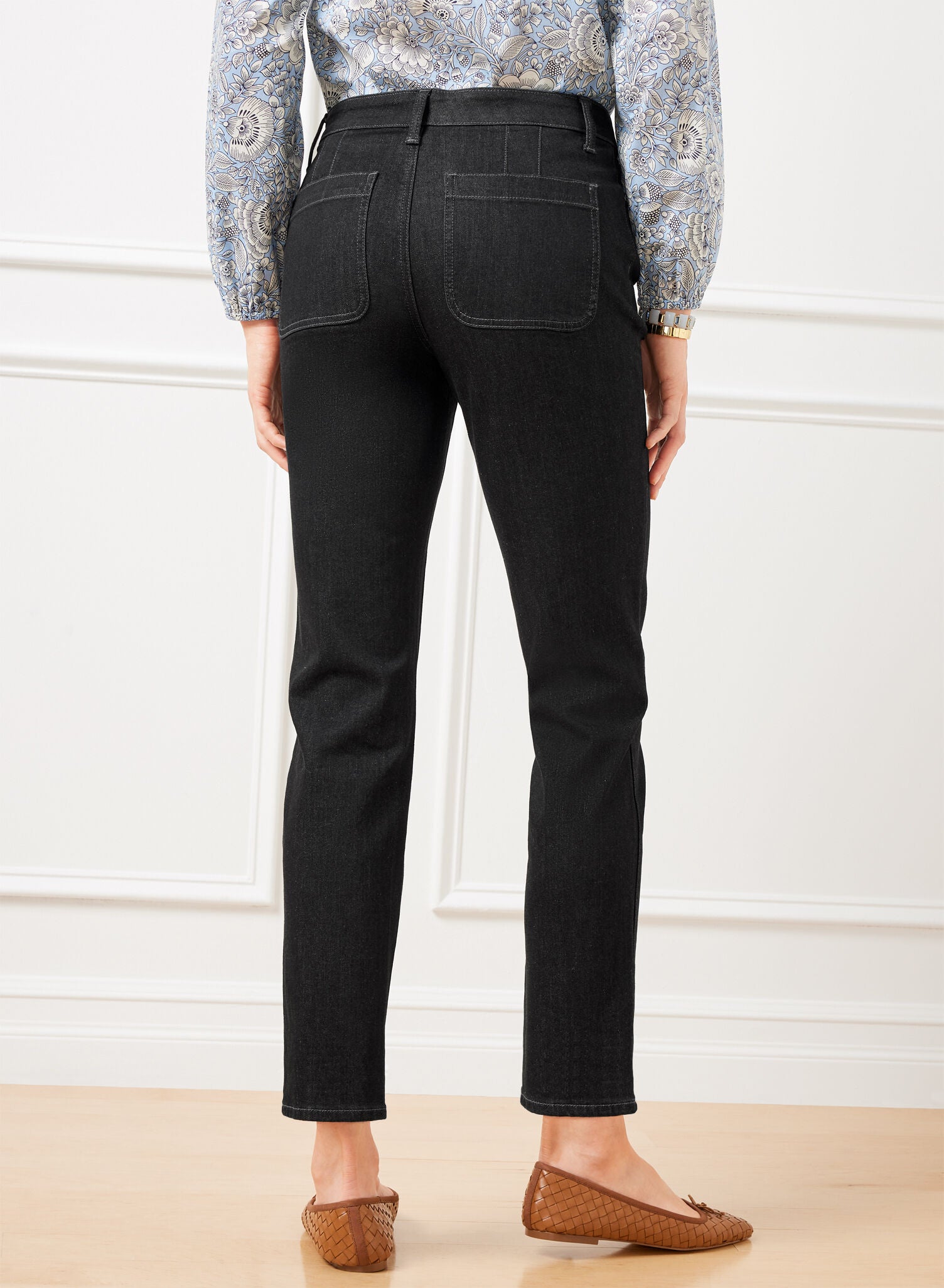ELLIOT WASH SLIM STRAIGHT ANKLE JEANS - ELLIOT WASH | Talbots sale