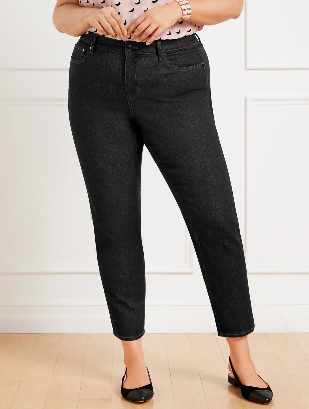 ELLIOT WASH SLIM STRAIGHT ANKLE JEANS - ELLIOT WASH | Talbots sale