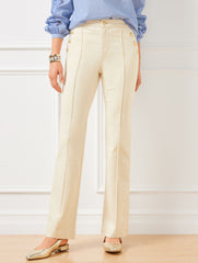 NATURAL FLARE LEG SAILOR JEANS | Talbots outlet