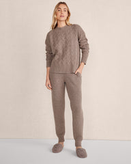 BRANCH ORGANIC COTTON BLEND RIBBED JOGGERS | Talbots outlet